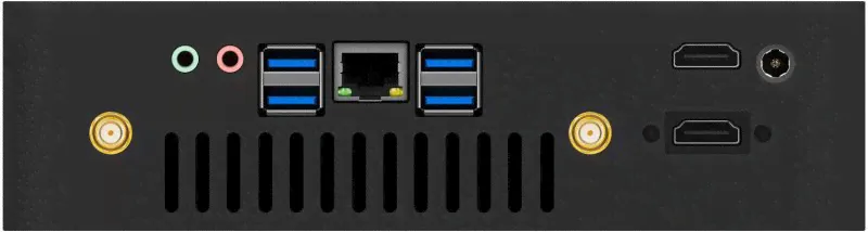 Компьютер Неттоп ROMBICA HX104165P i5 10400/16/512 SSD/WF/BT/W10Pro,черный