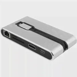 Картридер, USB-хаб Rombica Type-C Hermes цена, купить в Москве, отзывы, характеристики, обзор