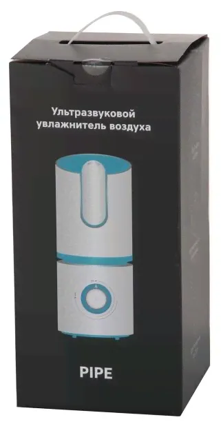 HoMedics Увлажнитель воздуха Rombica Pipe (HUM-019), белый/голубой увлажнители воздуха-3