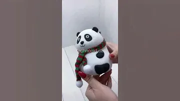 Новогодний Свет - Ночник проектор звёздного неба PANDA silicone night light