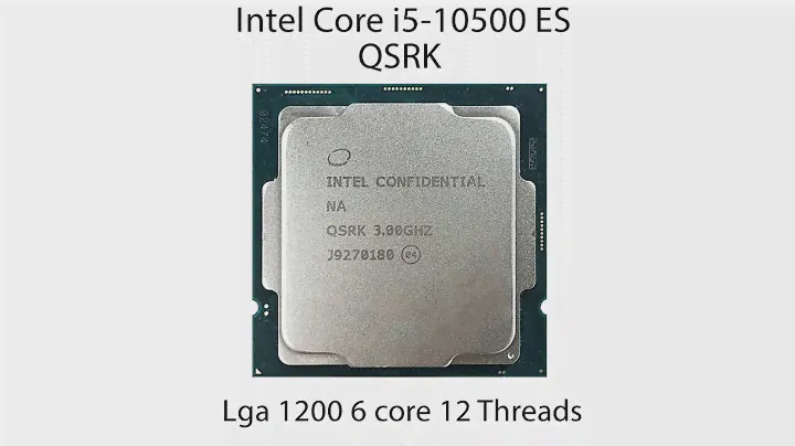 Сборка ПК на I5 10500 ES QSRK (c AliExpress ) за 35тр (без вк)!