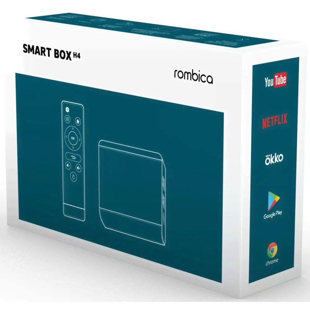 Rombica Smart Box H4 медиаплеер-0