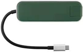 Rombica Cетевой адаптер Rombica Type-C Chronos. зеленый (TC-00252) картридер / usb-хаб