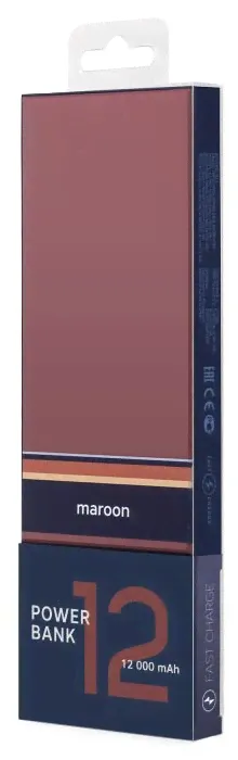Аккумулятор Rombica NEO Aria Wireless 12000mAh Maroon-2