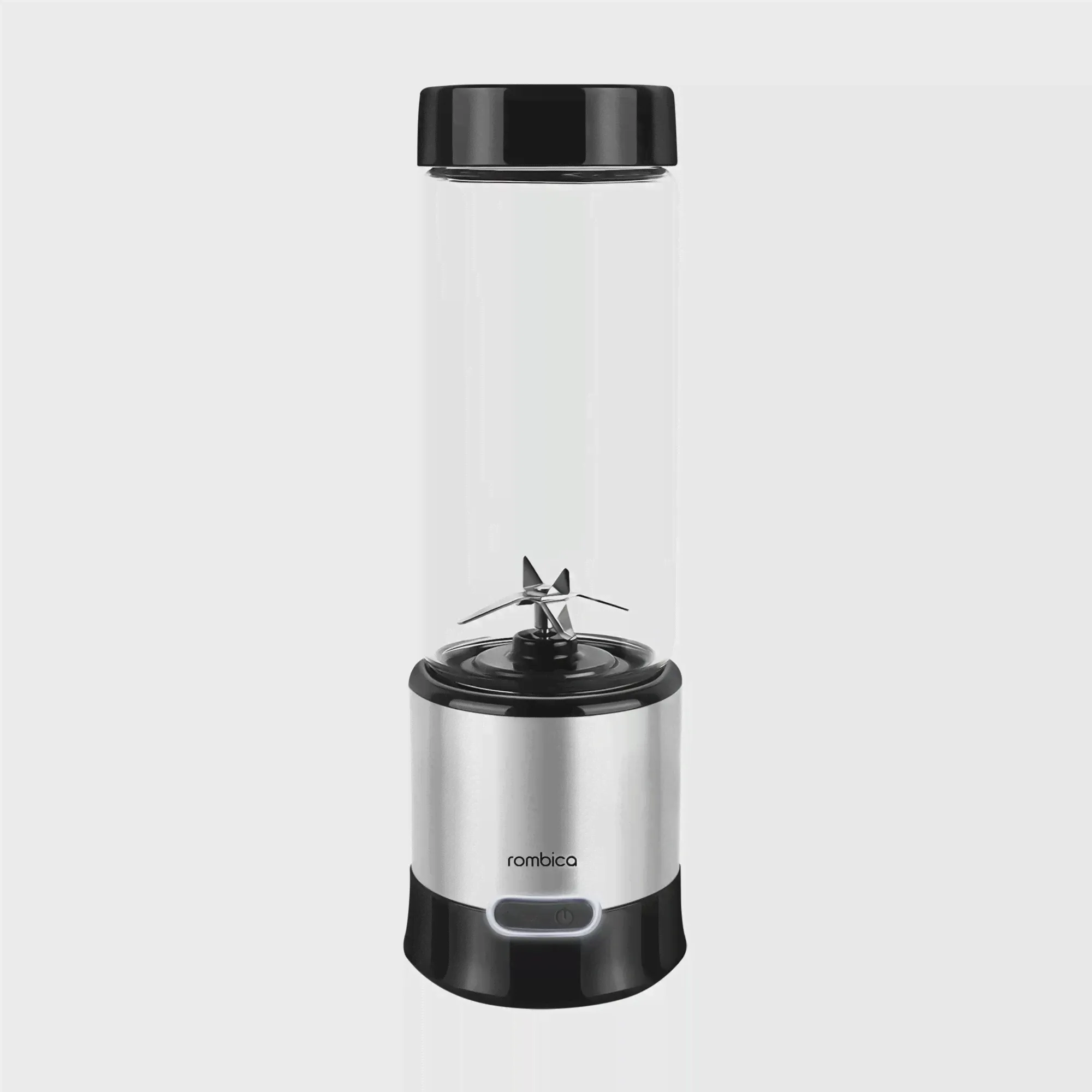 Блендер портативный Rombica Blender G1, серебристый - купить с логотипом на заказ в Москве и СПб | Иллан Гифтс