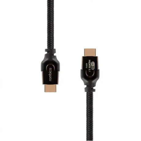 Кабель HDMI - HDMI Rombica Digital DX10, v2.1. (8K, 3D, HDR), нейлоновая оплётка, 1м-2