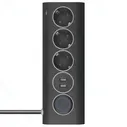 Сетевой фильтр Rombica Neo WC3U Black (PSE-002)