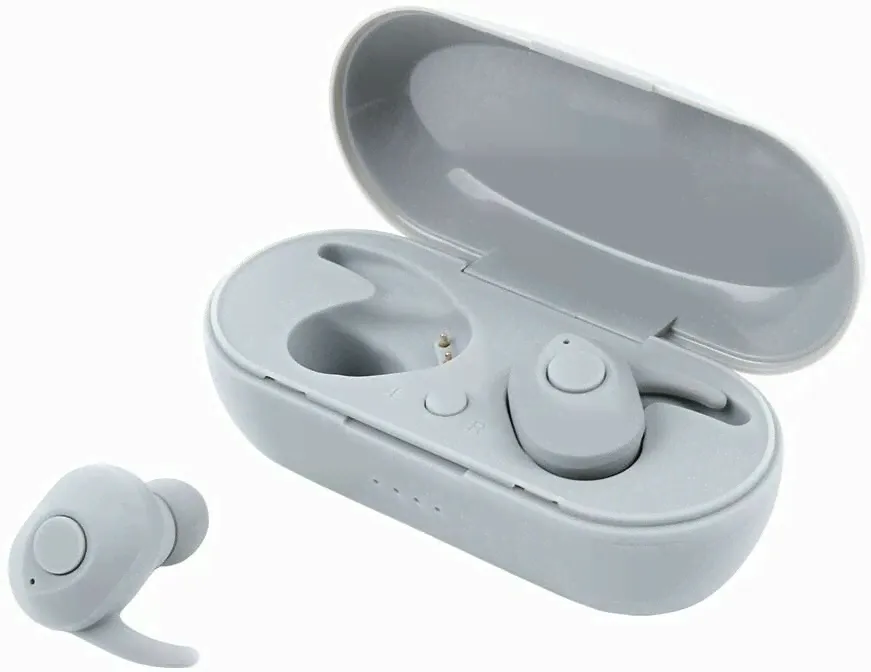 Gogen Гарнитура ROMBICA Mysound Shark, Bluetooth, вкладыши, серый [bt-h034] наушники-2