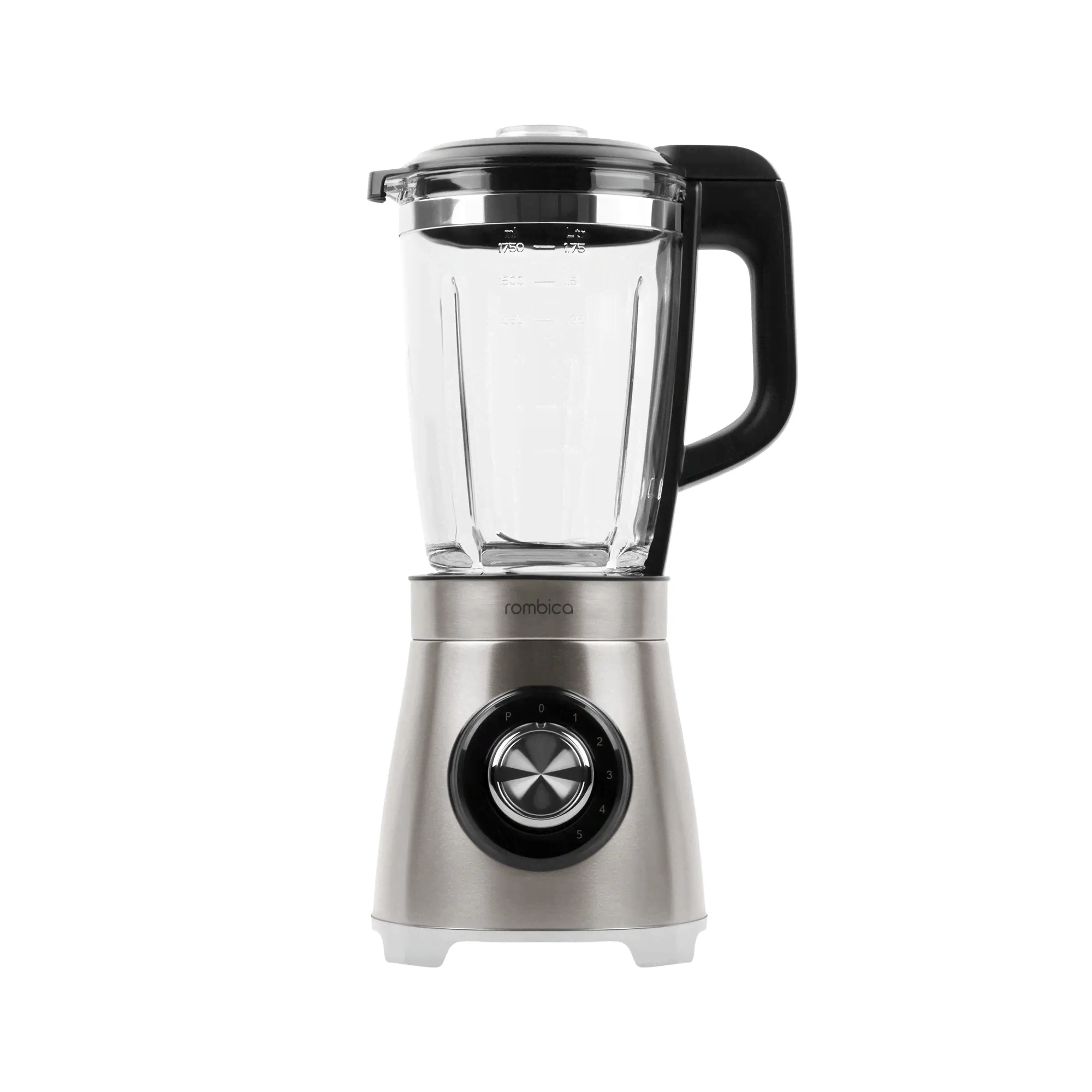 Блендер Rombica myKitchen BS-1010 серебристый, черный-0