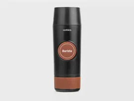 Портативная кофемашина Rombica Barista CTG-1 с логотипом Rombica, 80 - 595539.1, черный