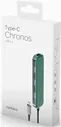 Rombica USB Type-C Хаб Rombica Type-C Chronos. Цвет: зеленый (tc-00252) картридер / usb-хаб
